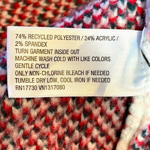 Après Ski Sweater LARGE Cabincore Winter Cozy - Picture 6 of 7